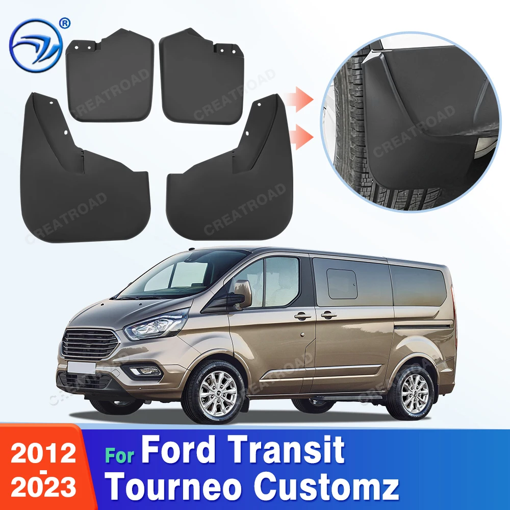 Guardabarros para Ford Transit Tourneo Custom 2012-2023 2019 2020 2021 2022, Accesorios para Auto