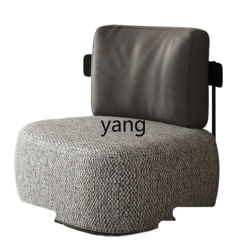 

yjq Light Luxury Modern Single-Seat Sofa Chair Living Room Reading Balcony Leisure Chair