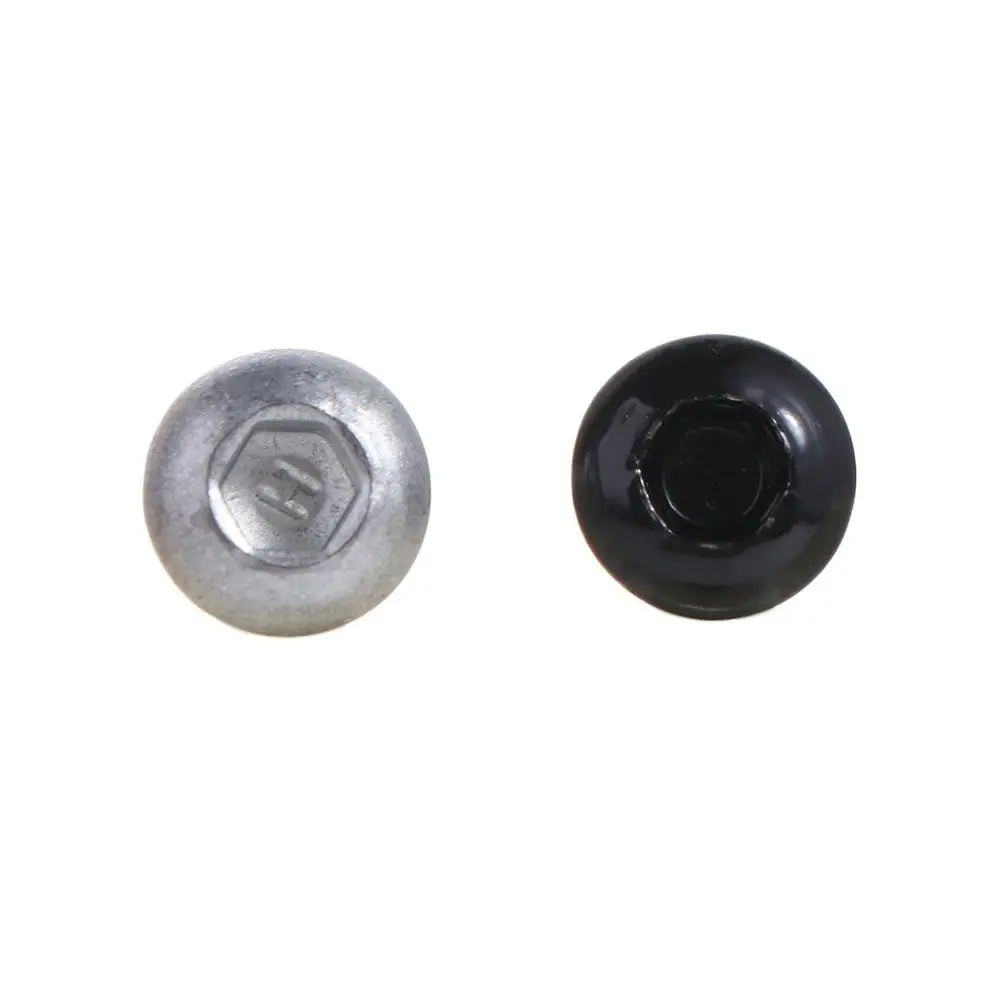 1pc Cycling Parts Bike Disc Brake Rotor Fixing Bolt M5*9mm Screw Bicycle Brake Disc Hex Socket Screws Accessories Silver/black
