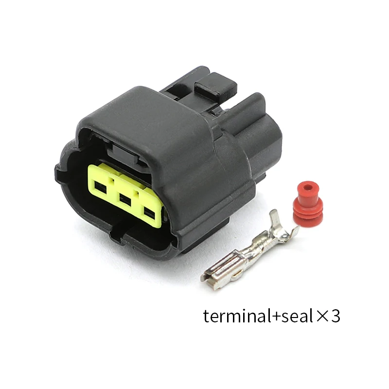 174357-2 Złącze samochodowe Seria 1.8 Wtyczka czujnika temperatury wody Wodoodporne złącze Głowica żeńska 3-pinowa