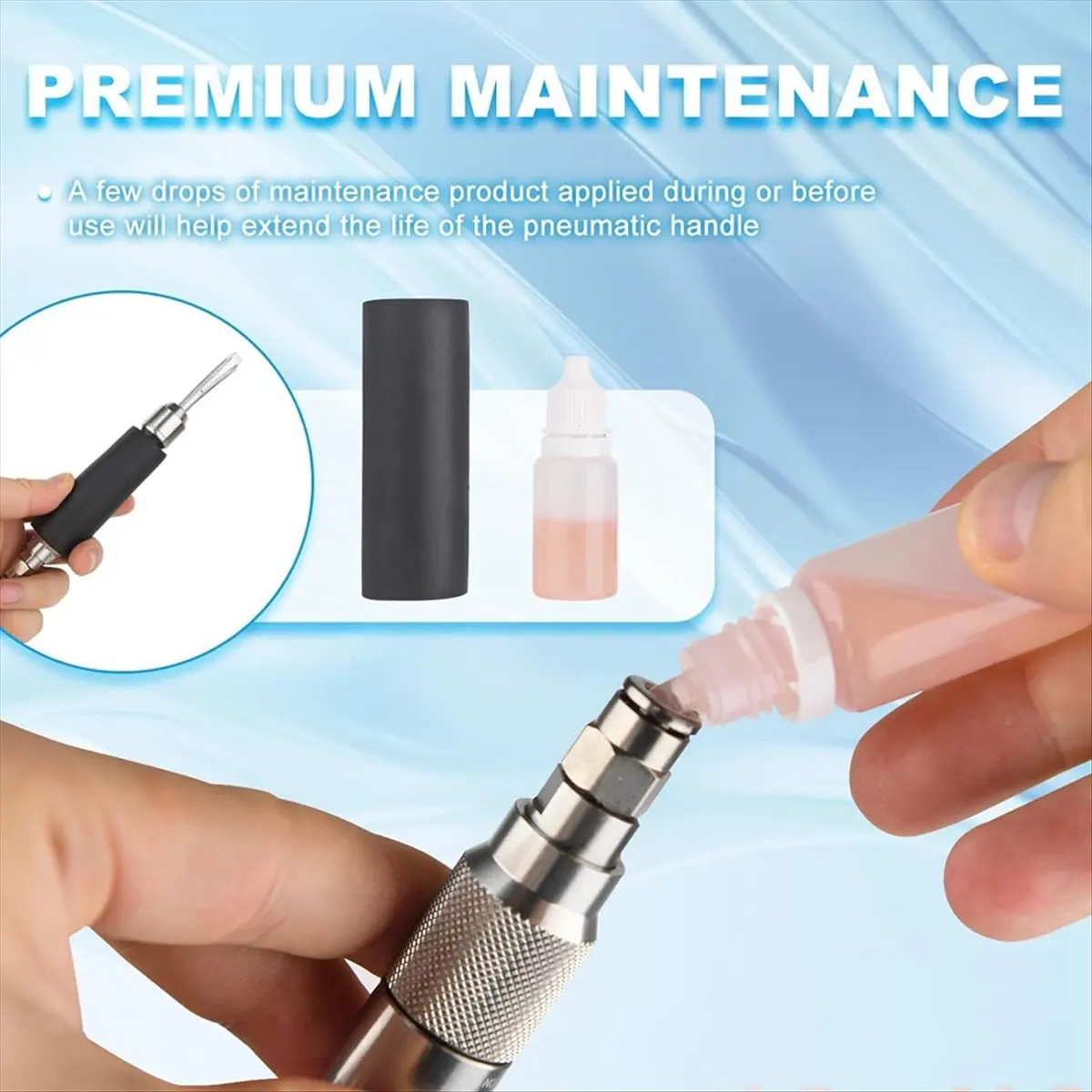 NEW Micro-Air Flux Chipper for Removing Plaster Welding Slag Stone and Wood Carving with Foot Switch and 5 Chisels -12595K