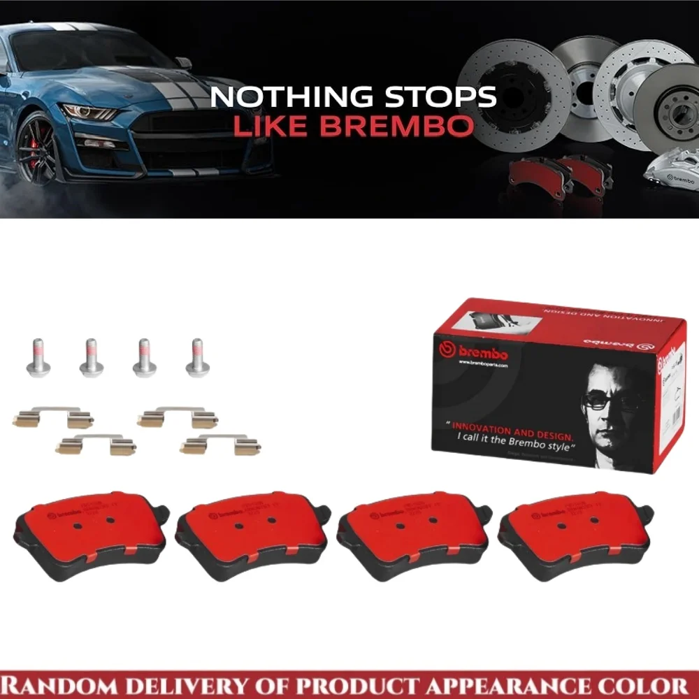 

Brembo P85100N Premium Ceramic Rear Disc Brake Pad Set AUDI/AUDI (FAW) OE# 8K0698451