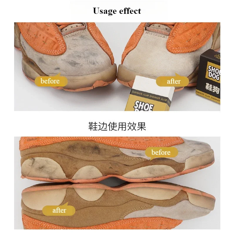 Shoe Cleaning Eraser - Revitalize Your Sneakers with This Waterless Shoe Brush for Stain Removal and Conditioning