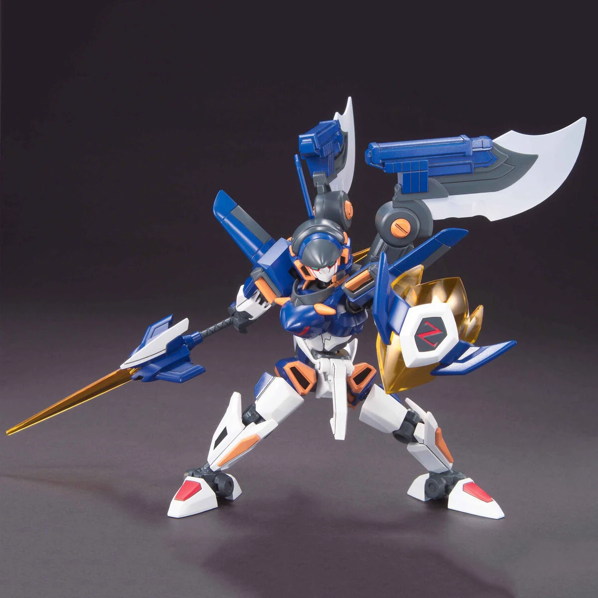 100% Original BADNAI LBX Cardboard War Desk W LBX Icarus Zero Action Figure Collectible Model Dolls Statuette Ornament Gifts