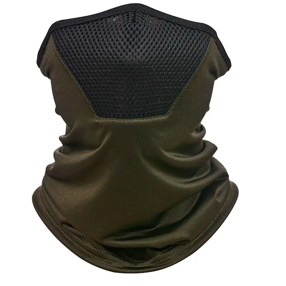 

Outdoor Face Shield Mesh UV Protection Face Scarves Summer Sunscreen Mask Men Fishing Face Mask Ice Silk Women Sunscreen Veil