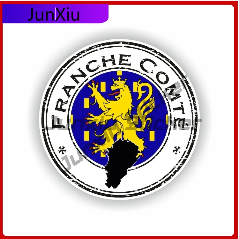 

Franche-Comté Seal Country Flag Map Design Creative Funny Car Vinyl Decal Adhesive Sticker Anti Scratch Exterior Vinyl