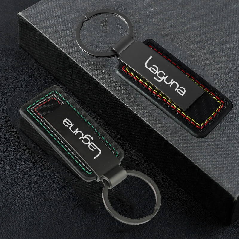 LLavero de coche de aleación con diseño para Renault Laguna Logo 2024 2025, llaveros, anillos, hebilla, colgante, regalos, accesorios para automóviles