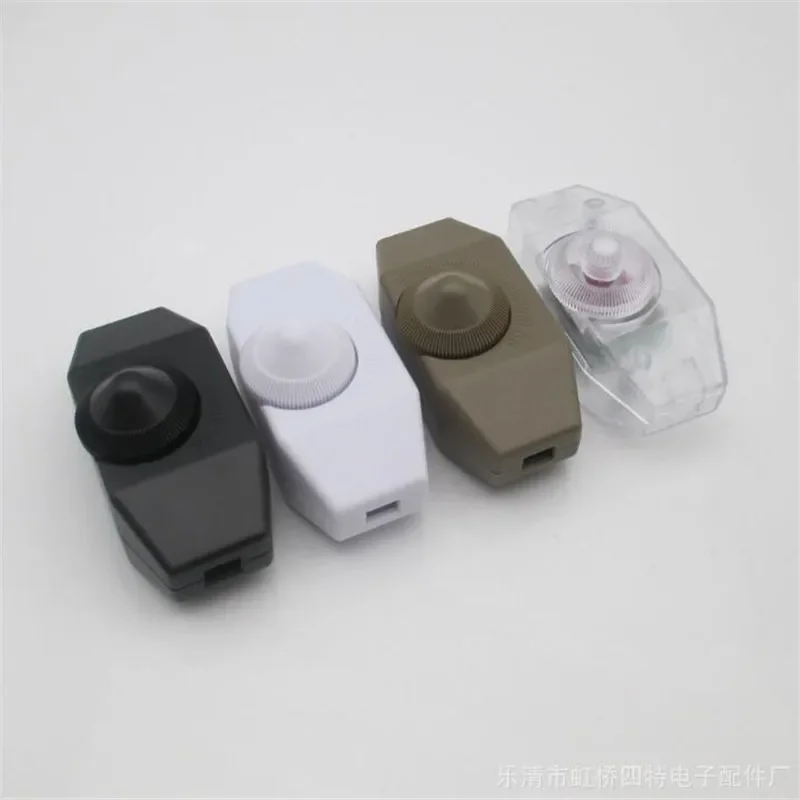 High Quality led dimmer switch Adjustable Controller Knob 220v Lamp Dimmer Cord Switch Plug In Table Floor Light Dimming On Off