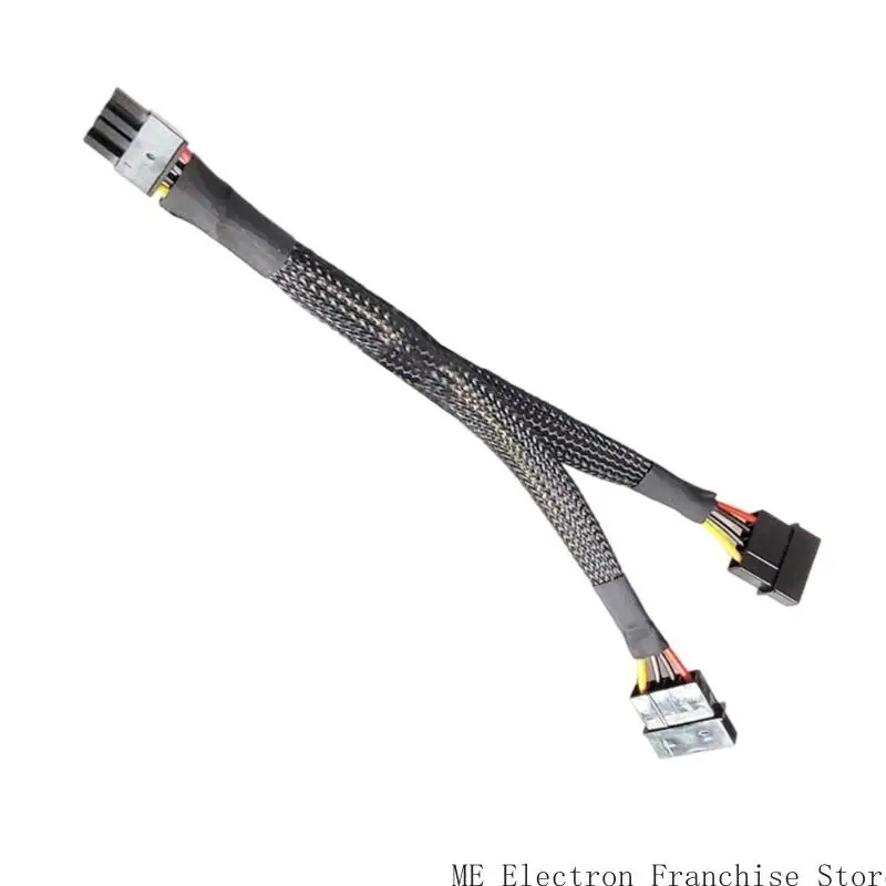 T5ea 8pin Double 4pin Servidores Conversores energia Adaptador proteção para sistemas gabinete disco rígido