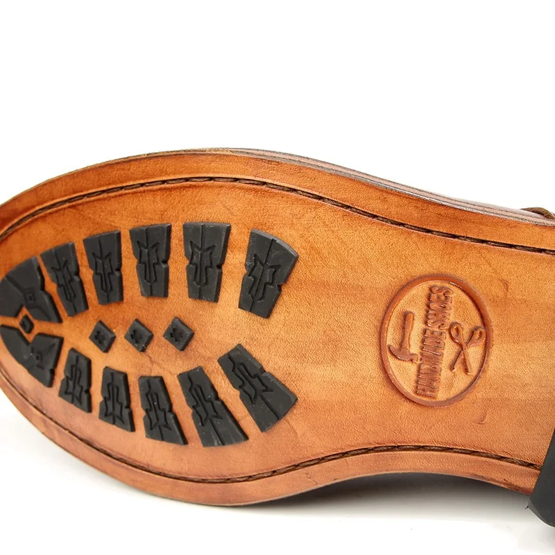 Luxusmarke Motorrad Chelsea Stiefel Rindslederstiefel Herren