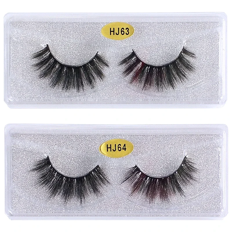 20 Paar 3D-falsche Wimpern, natürlich, dick, flauschig, falsche Wimpern, Make-up, künstliche Wimpern, Packung – Detail 3