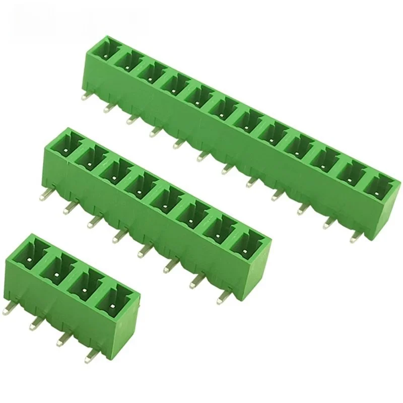 100PIN GREEN 15EDGRC 5.08MM 2P-12P PCB PLUG-IN TEMINAL BLOCKS CONNECTOR KF2EDG15R MC1.5-G-5.08 CONTACT