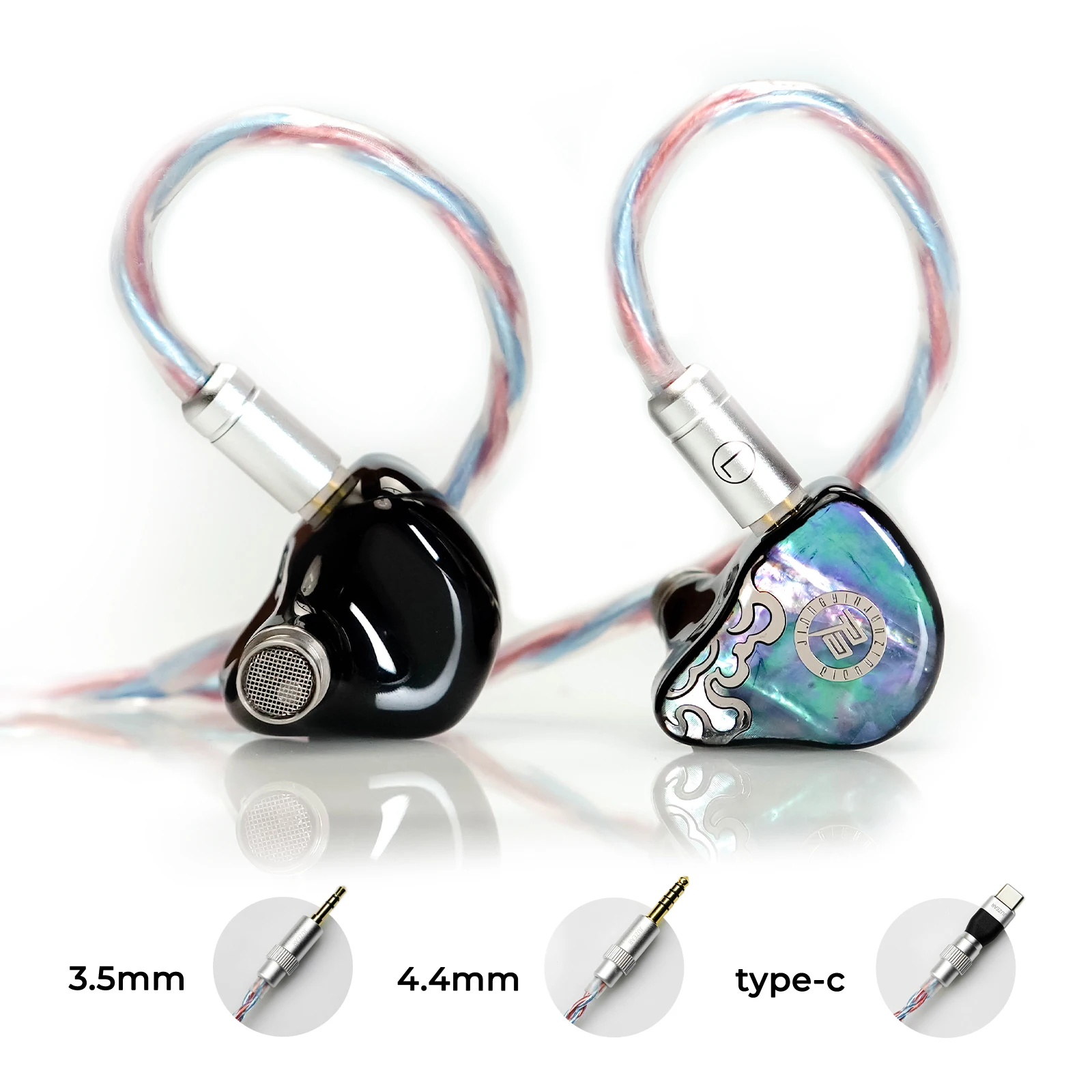 JUZEAR x Z Reviews Defiant 1DD+3BA Hybrid In-ear Earphones 3-Way