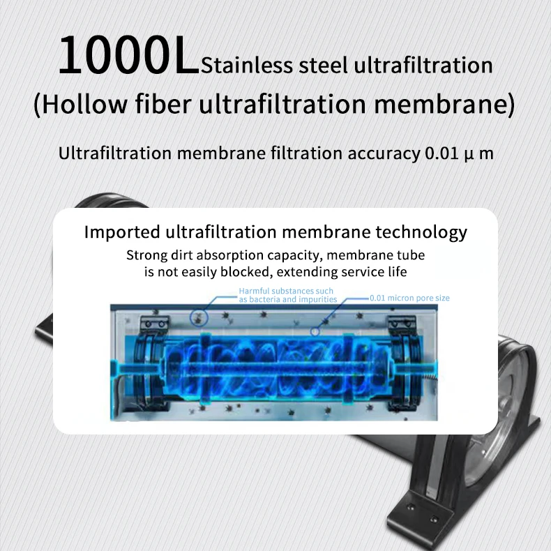 

Portable Outdoor Water Purification Equipment, Integrated Ultrafiltration Purification System