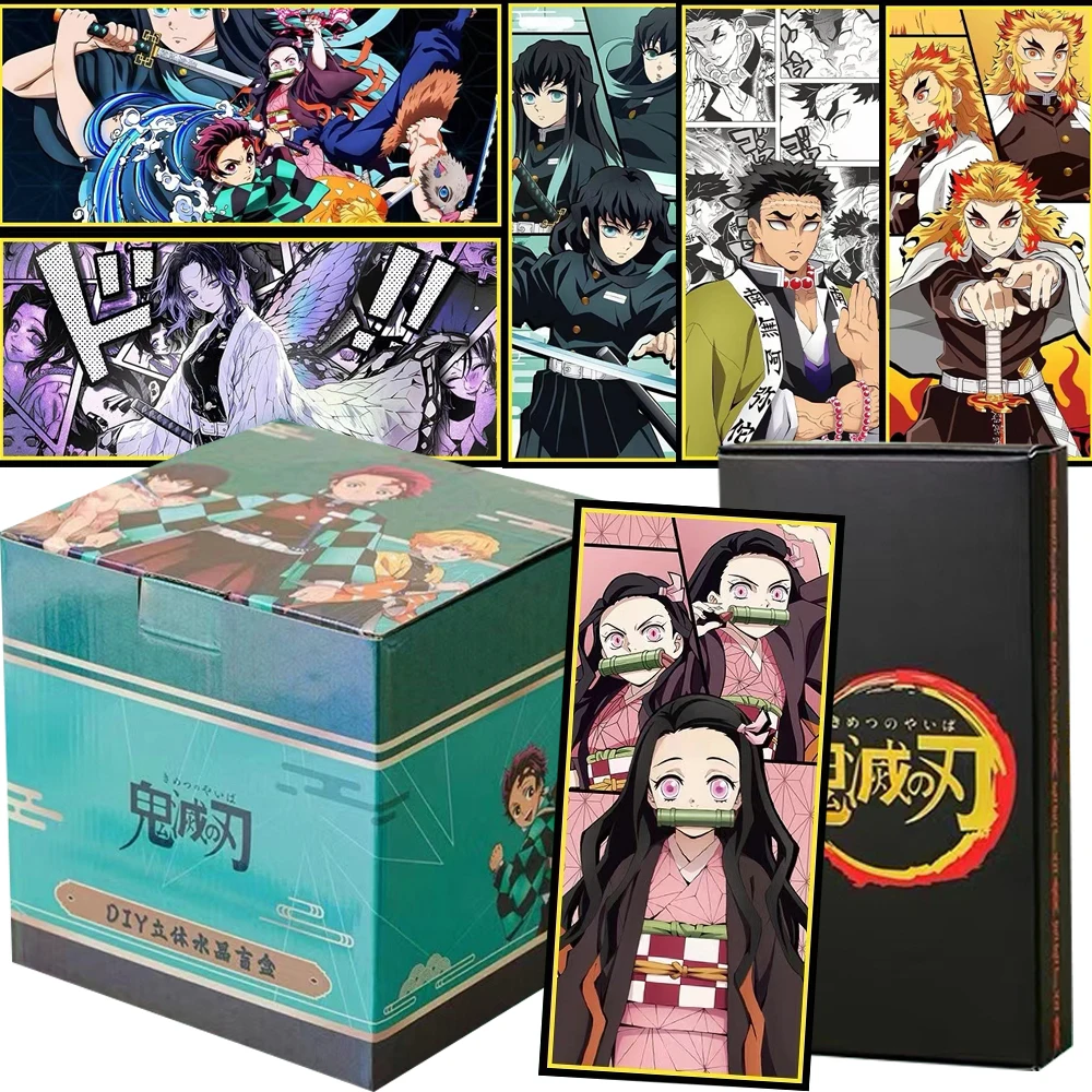 

Hot Blooded Battle Anime 3D Painting Collection Cards Popular Character Limited Edition Hidden Crystal Cards Desktop Decoration