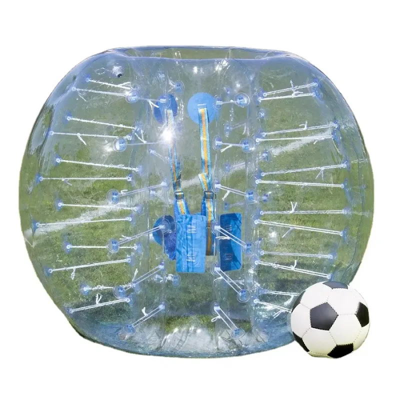 TPU PVC Inflatable Bumper Bubble Soccer Ball Outdoor Human Zorb Ball for Adults Kids Family Entertainment