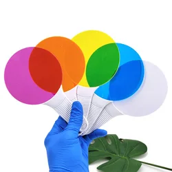 Brinquedo de mistura de cores para crianças, filtro óptico, Montessori Sensoriales, Ciência Infantil, Vermelho Verde Amarelo, 5pcs