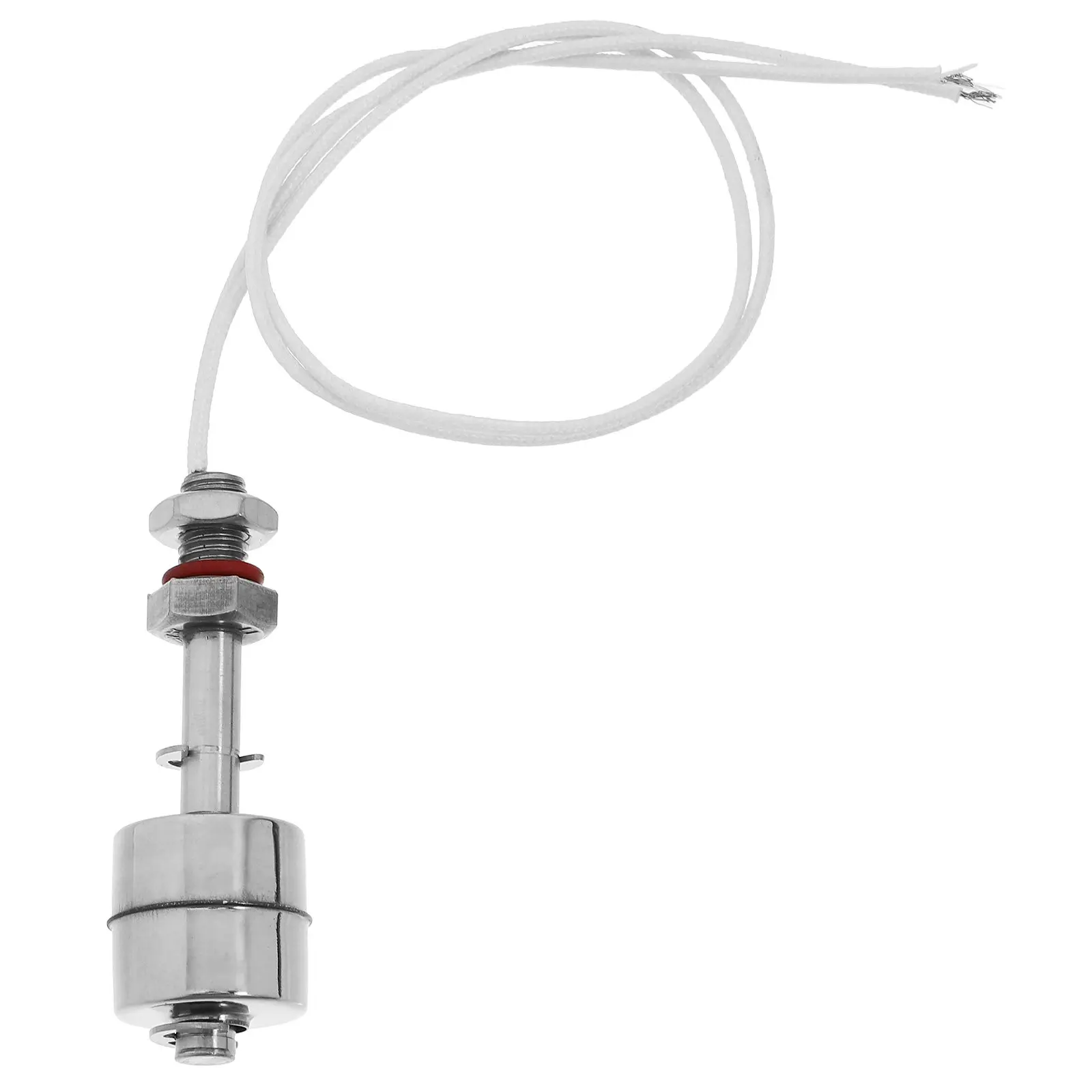 

Датчик уровня воды из нержавеющей стали, вертикальный поплавковый выключатель для водяных насосов, бассейнов, прудов, надежный поплавковый клапан для резервуаров с функцией отключения