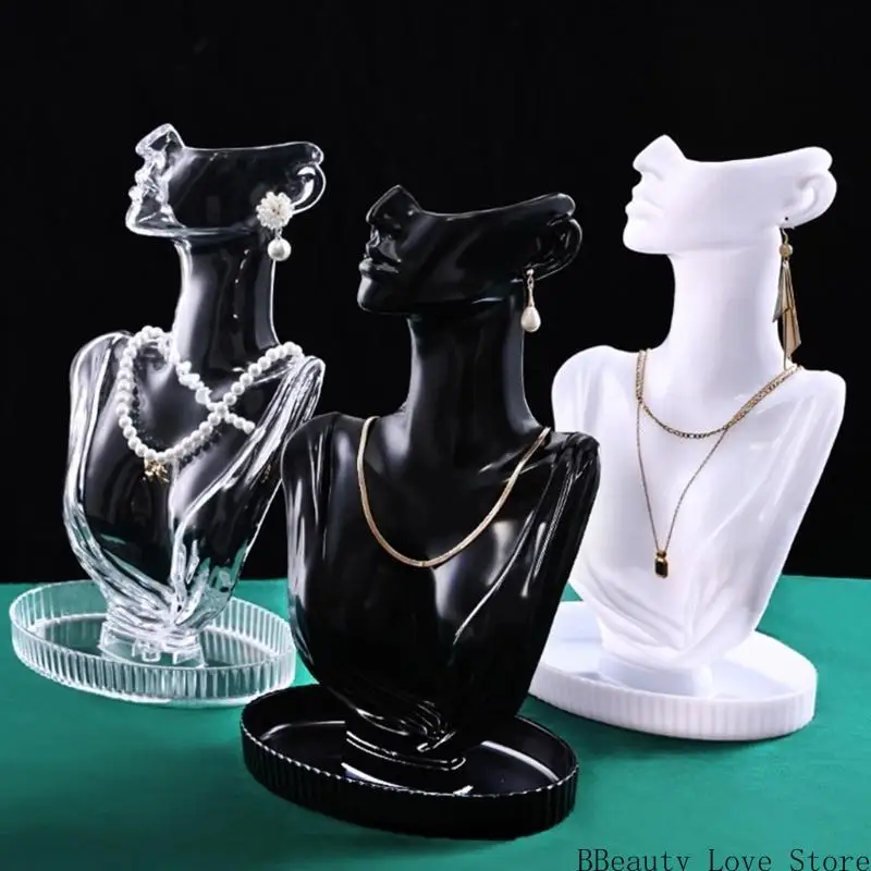 

Necklace Stand Mannequin Shaped Jewelry for Stores and Photographers