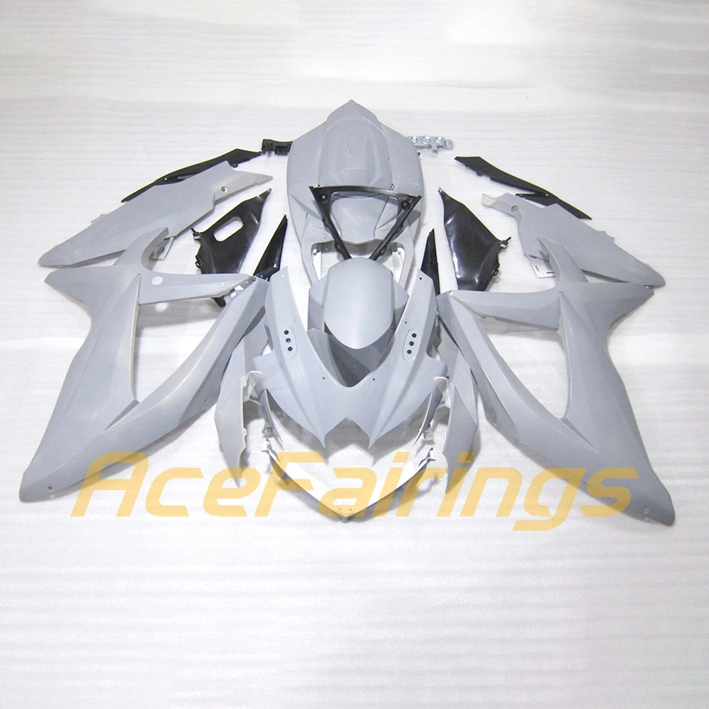 Complete kuipset 2008 2009 2010 GSXR 600 750 vervangende carrosserie onderdelen set kuipkit voor 08 09 10 Suzuki GSXR600 GSXR750 ABS plastic
