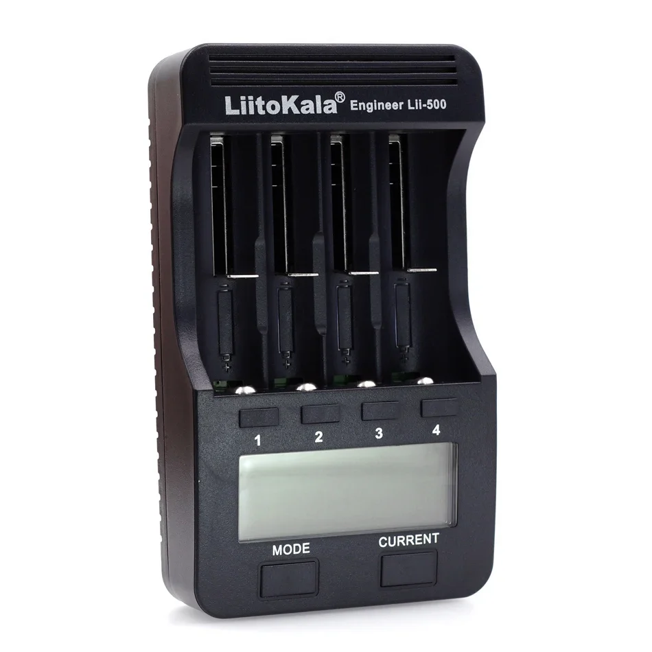 Liitokala Lii-500 LCD 3.7V 18650 18350 17500 16340 18500 21700 14500 26650 AA NiMH Lithium Battery Charger Can Test Capacity