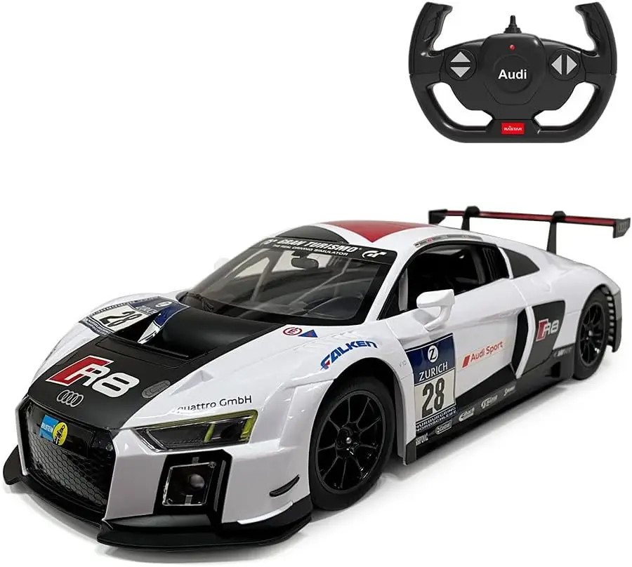 

1/14 Scale Audi R8 Remote Control Car, Sports Racing Toy for Adults and Kids with Full Functions