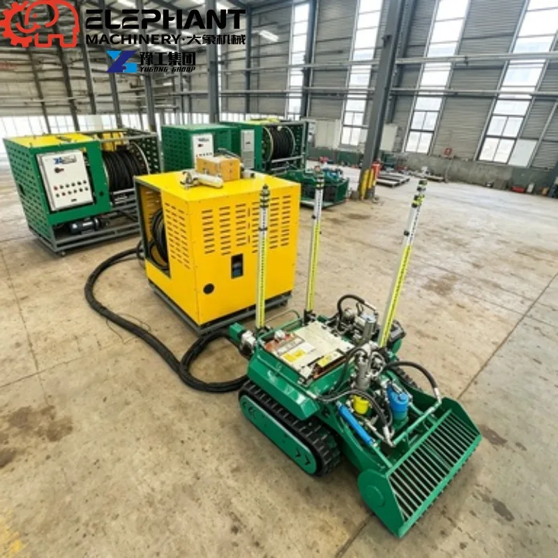 High Performance Underwater Sludge Dredging Robot Remote Control Dredge Equipment for Pond