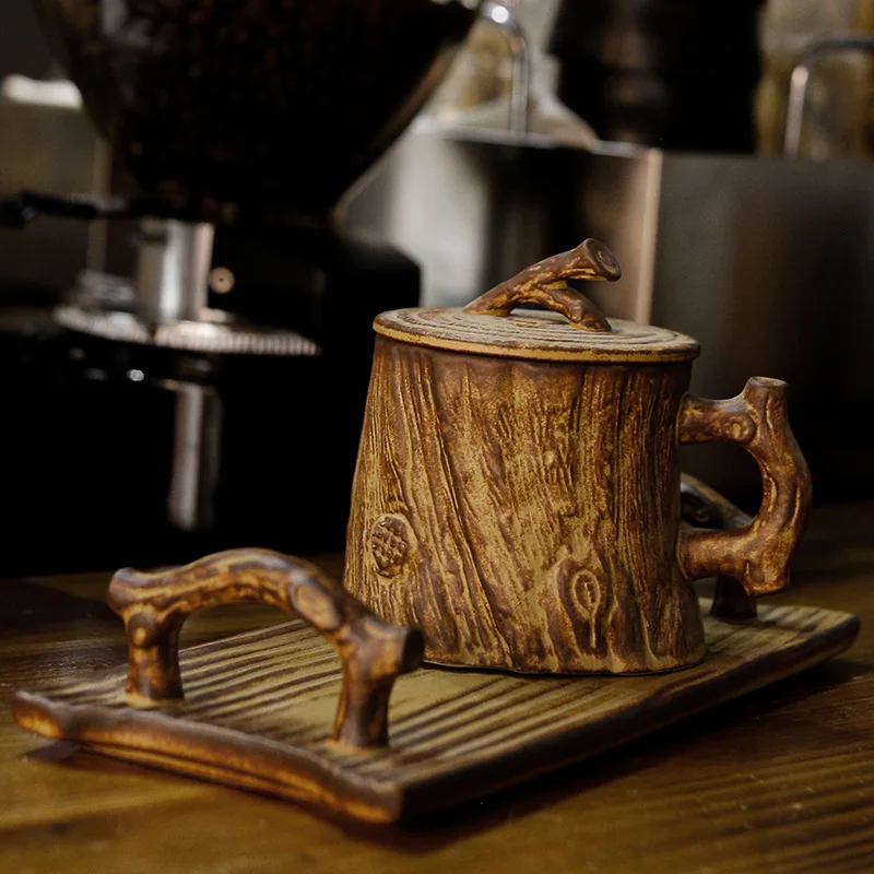 ensemble-tasse-a-cafe-soucoupe-et-cuillere-en-forme-de-souche-d'arbre-tasse-en-ceramique-avec-couvercle-255-ml-ensemble-de-tasses-reutilisables-pour-boissons-froides-chaudes