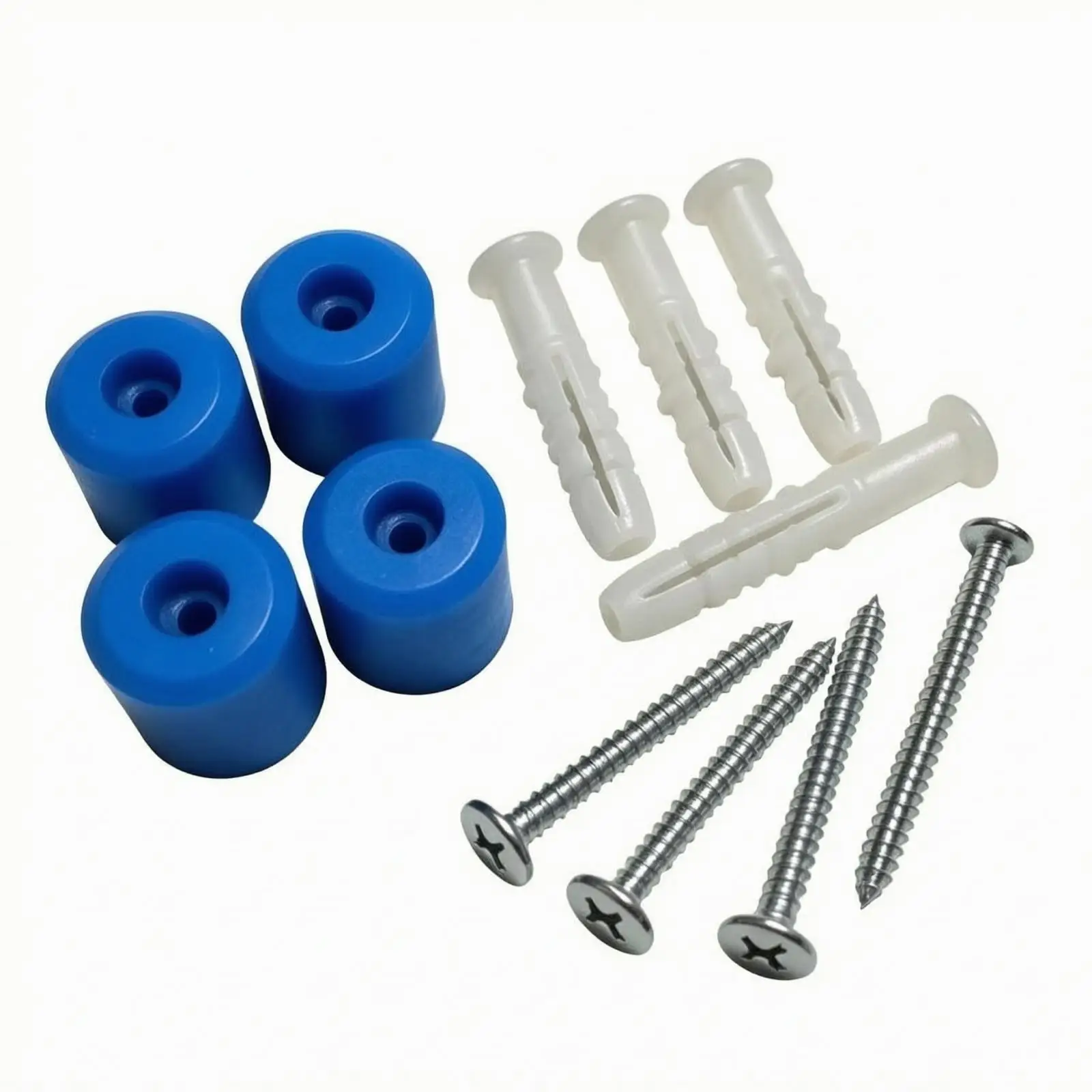 Heavy Duty Ski Storage Rack for Wall Mount with Rubber Plastic Metal Construction for Garage Mudroom Organization