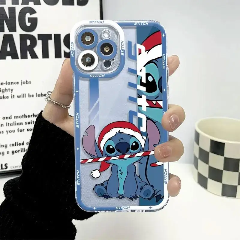 Christmas Stitch Phone Case for Samsung Galaxy A14 A06 A05 A05S A53 A33 A73 A31 A51 A71 A21S A13 A23 A04E A50 A30 A32 A52 A72