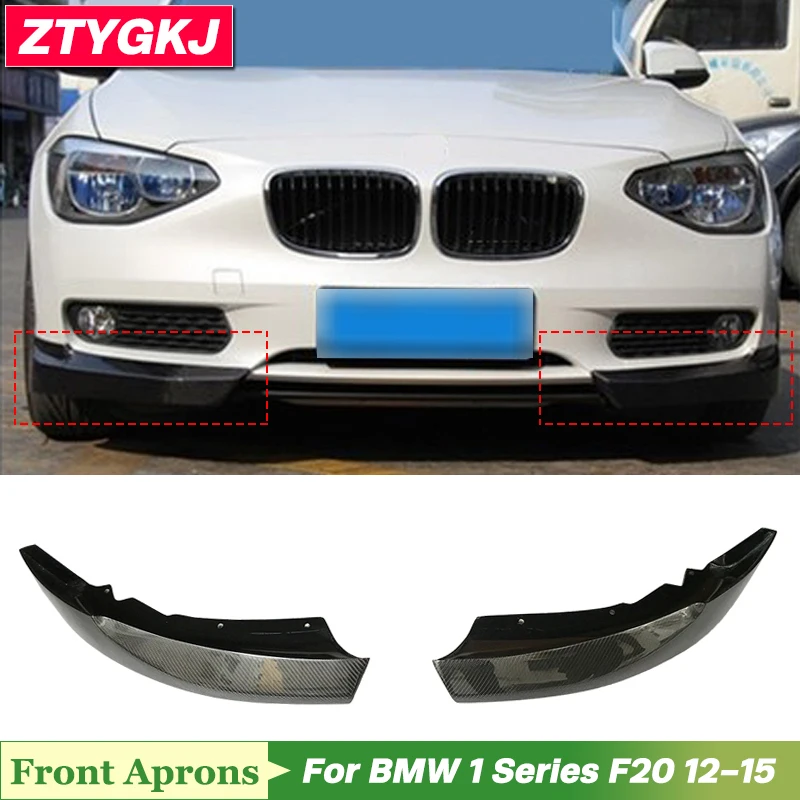 2 PCS Front Bumper Lip Splitter Body Kit For BMW 1 Series F20 F21 M135i 2012-2015