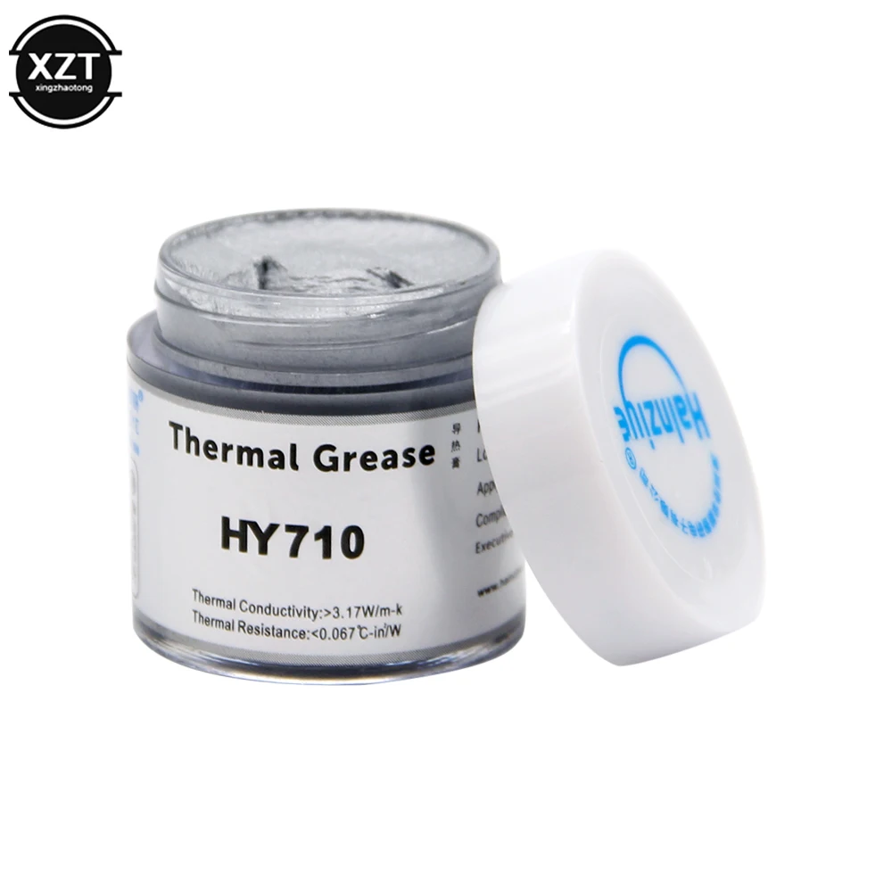 Silver Cooling silicone Fan Thermal Grease Paste Compound Chipset Cooling For CPU GPU HY710 High quality