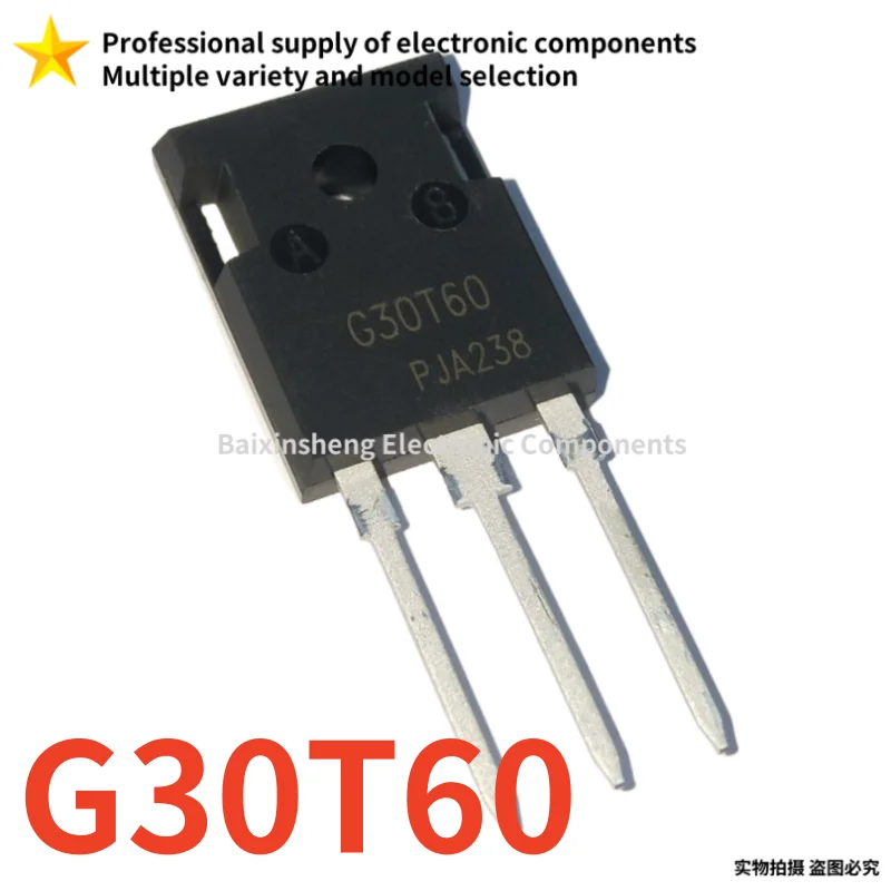 10PCS Brand new quality G30T60  IGW30N60T  TO-247 600V/30A MOSFET