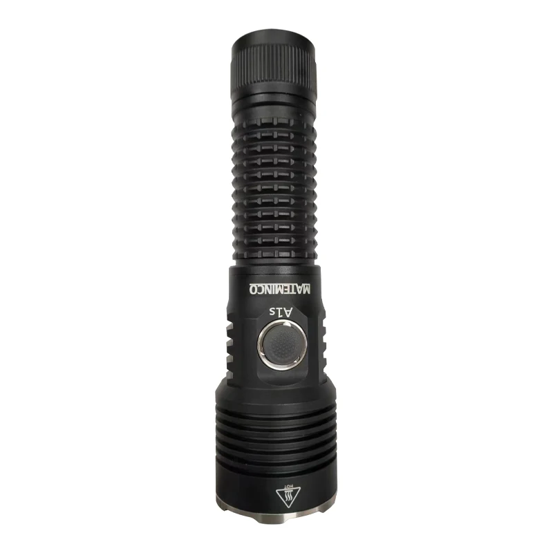 MATEMINCO A1S SFT40 LED Flashlight 2200LM 711M 6500K Stepless Dimming USB-C Rechargeable 21700 Battery IPX6 Waterproof EDC Torch