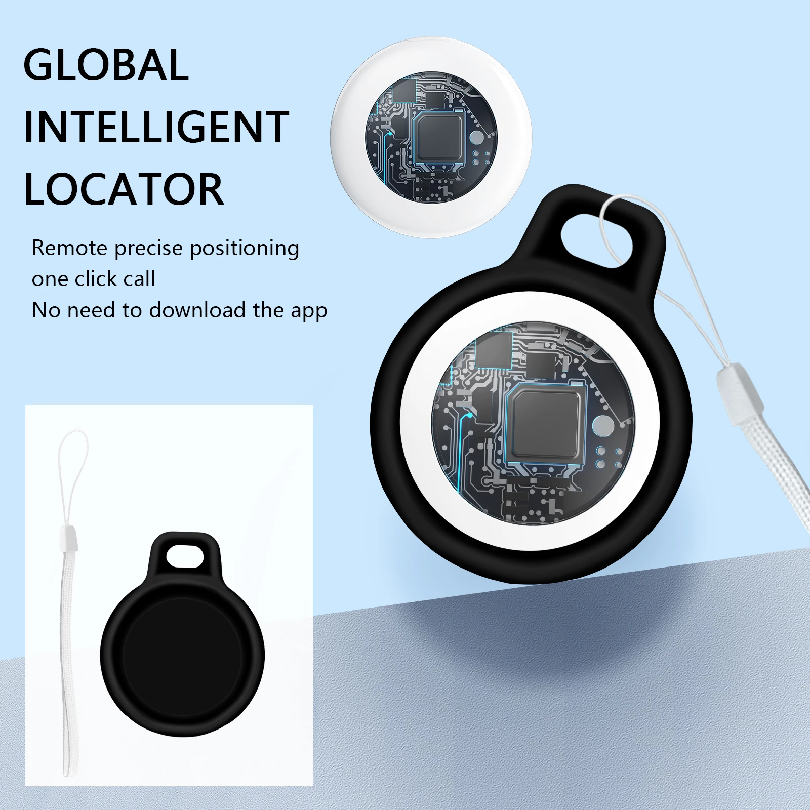 Timethinker Smart Bluetooth GPS Tracker Airtag Funziona con Apple Trova la mia APP ITag Anti smarrimento Localizzatore Pet Finder Air Tag per IOS
