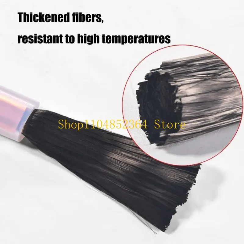 652F 3Pcs 6/8/10 Pickling TIG Brush Cover Cleaning Tool Weld Cleaner Brush Acid Scrubbing Brush Replacement Part