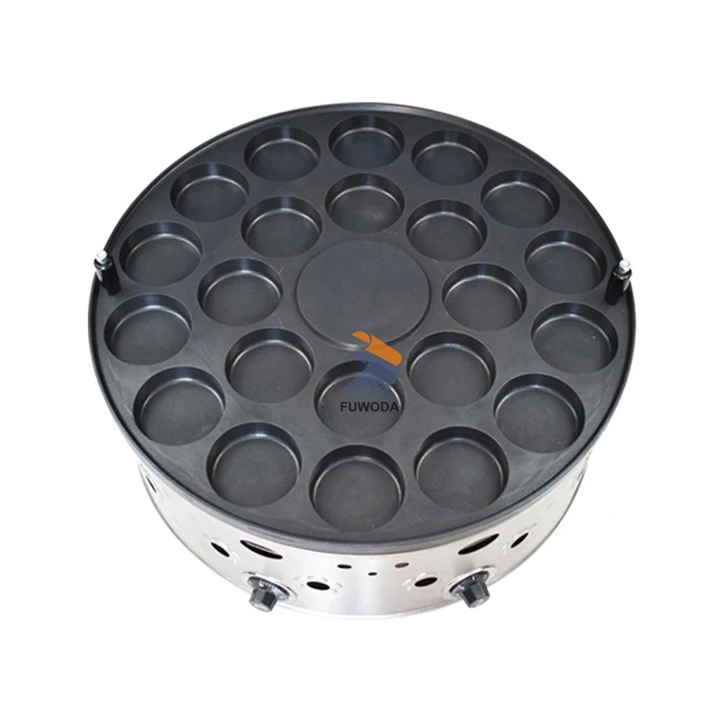 18 Holes 22 Holes 26 Holes Japan Street Food Red Beans Wheel Cake Maker Wheel Pie Cake Obanyaki Making Machine