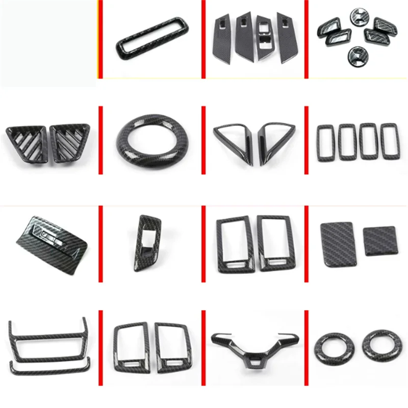 For Skoda Kodiaq 2017-2020 Automotive Interior Trim Strip Air Conditioning Air AC Outlet Audio Sticker Pillar A Stereo