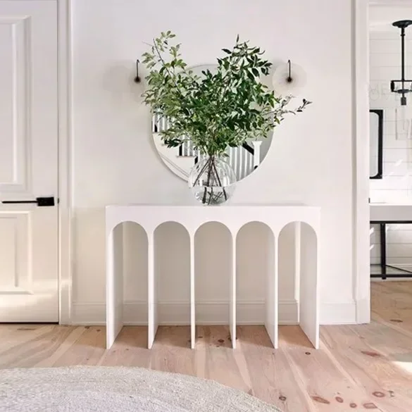 Console Tables Post-Modern Nordic Wall Entrance Hall Cabinet Decoration Table