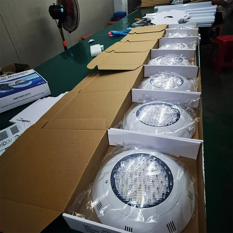 Surface Pool LED 12V Underwater Light RGB Swimming Lamp IP68 Water proof ABS 12W 18W 25W 36W 45W Fountain Lighting