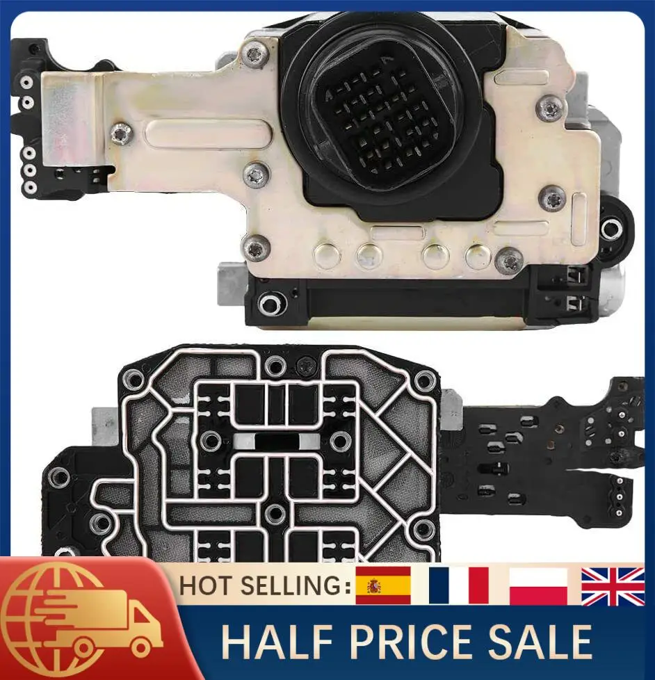 45RFE Transmission Shift Solenoid Block Pack Black Connector Fit for Jeep Grand Cherokee Dodge Ram Dakota Durango 2001-2004