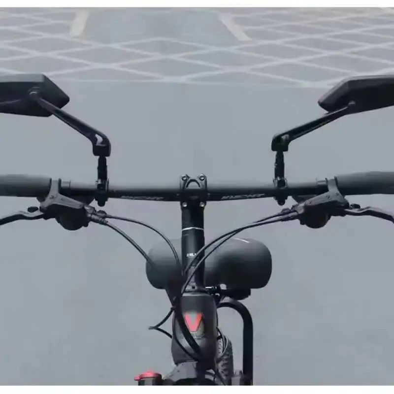 ESLNF Espejos Retrovisores Laterales HD para Motocicleta de Montaña, Espejo Convexo para Manillar de Bicicleta, Espejo de Bicicleta de Primera Calidad