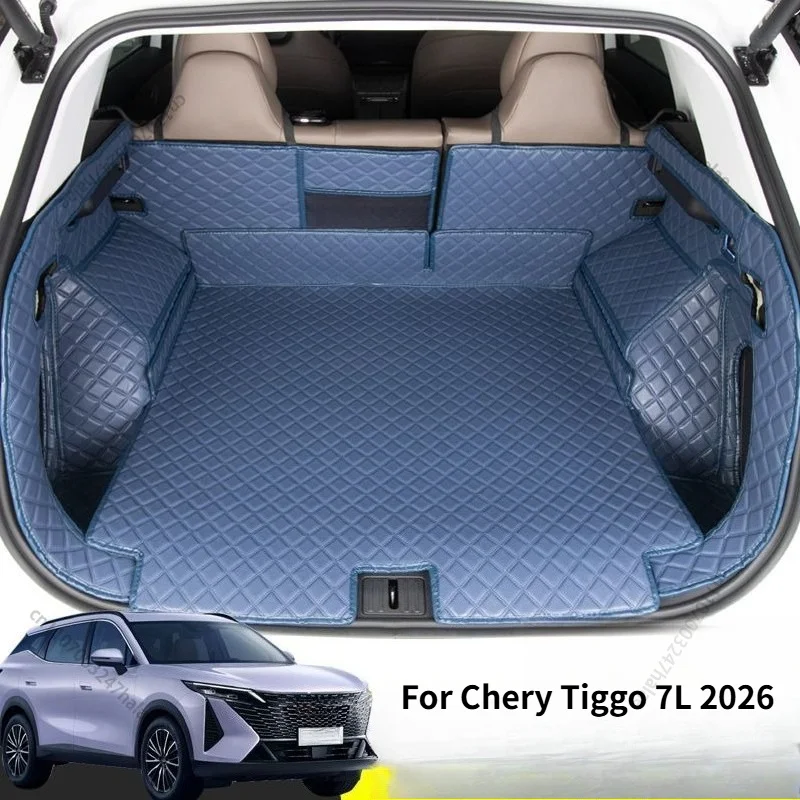 Custom Full Surround Original Trunk Mat Special For Chery Tiggo 7L 2026 Fuel Vehicle Interior Accessories Cargo Liner