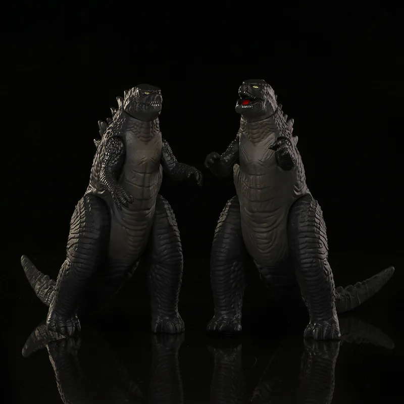 2pcs/set Cartoon Dinosaur Hands And Feet Can Move Open Your Mouth And Shut Up PVC Action Figure Model Toys 18cm