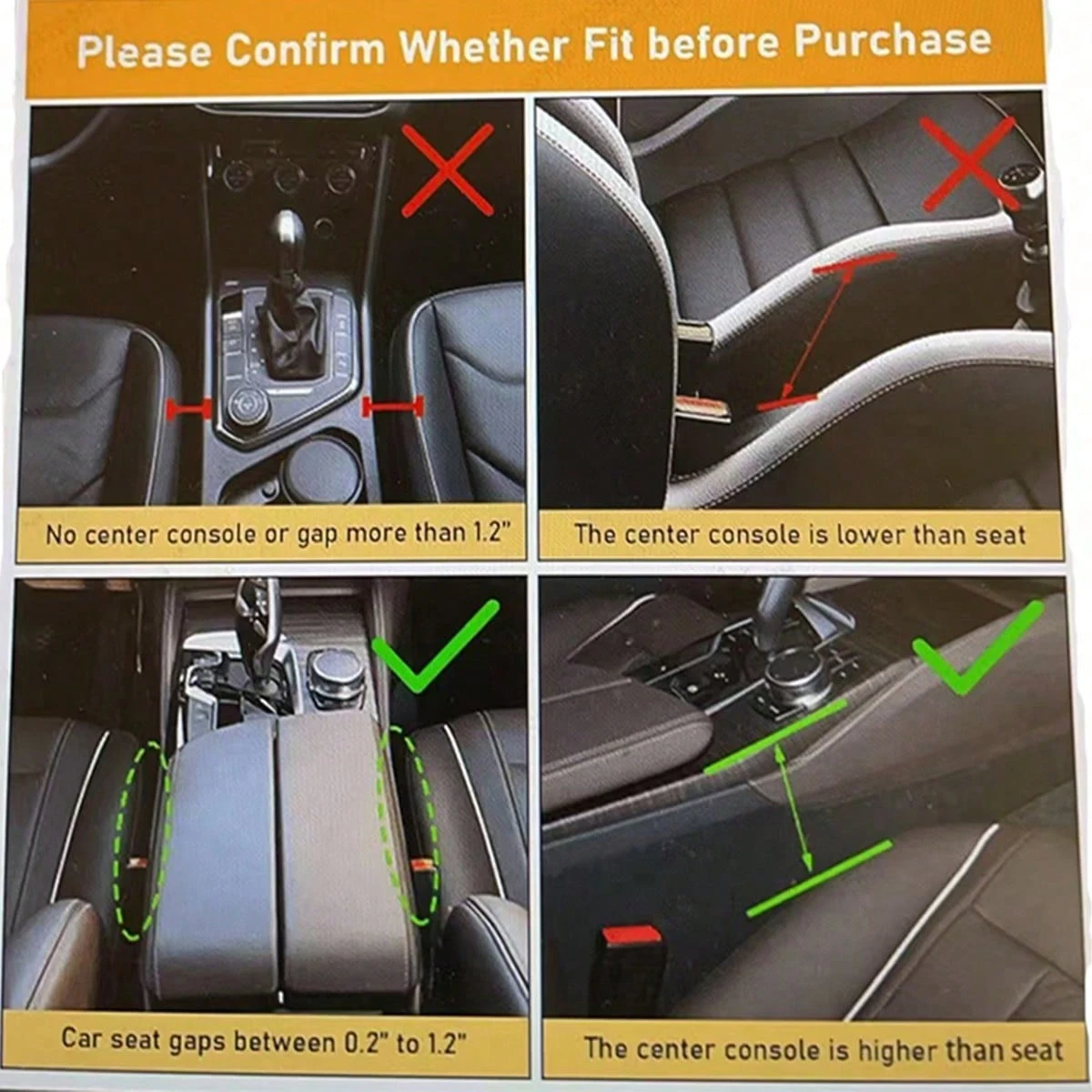 Autositz-Lückenfüller, Seitennaht-Dichtungsstreifen, auslaufsicherer Füllstreifen für alle Automodelle, Geldbörsen- und Handyhalter, Autozubehör – Detail 9