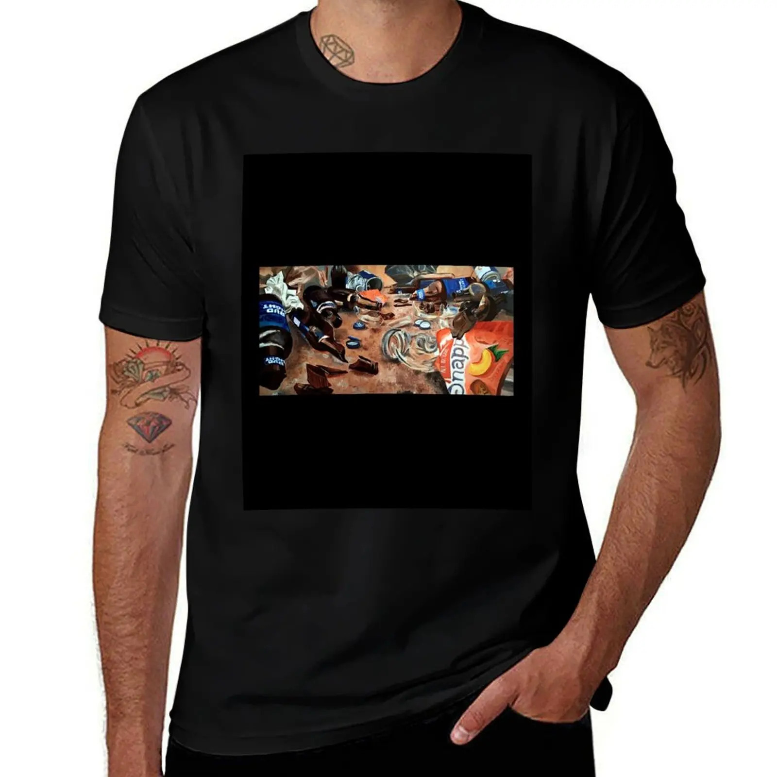 

Broken Glass T-Shirt customs sublime blacks clothing for men