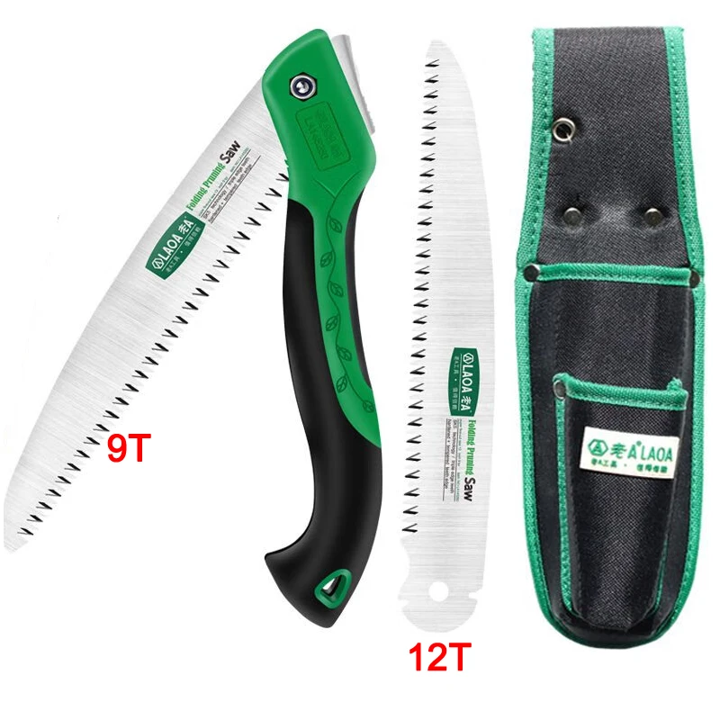 LAOA Folding saw SK5 fast hand saw hacksaw multifunctional woodworking saw saw blade tree saw garden pruning saw