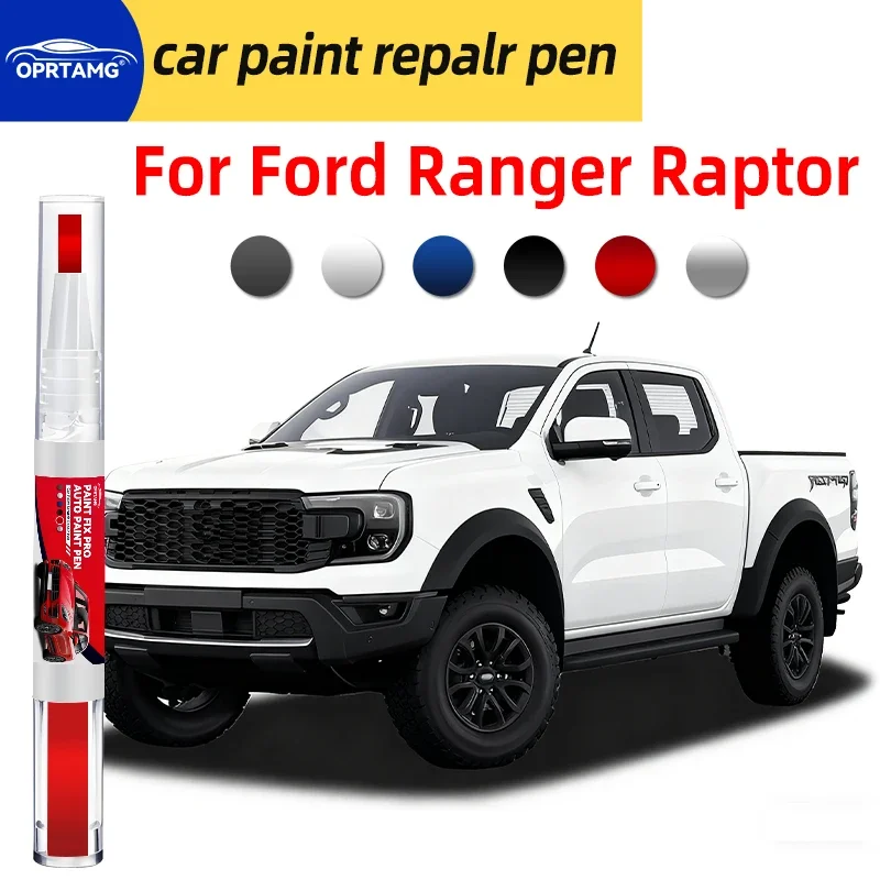 Caneta de pintura para retoque de pintura de carros Ford Ranger Raptor, ferramentas de reparo de arranhões, acessórios para carros, ferramentas de pin