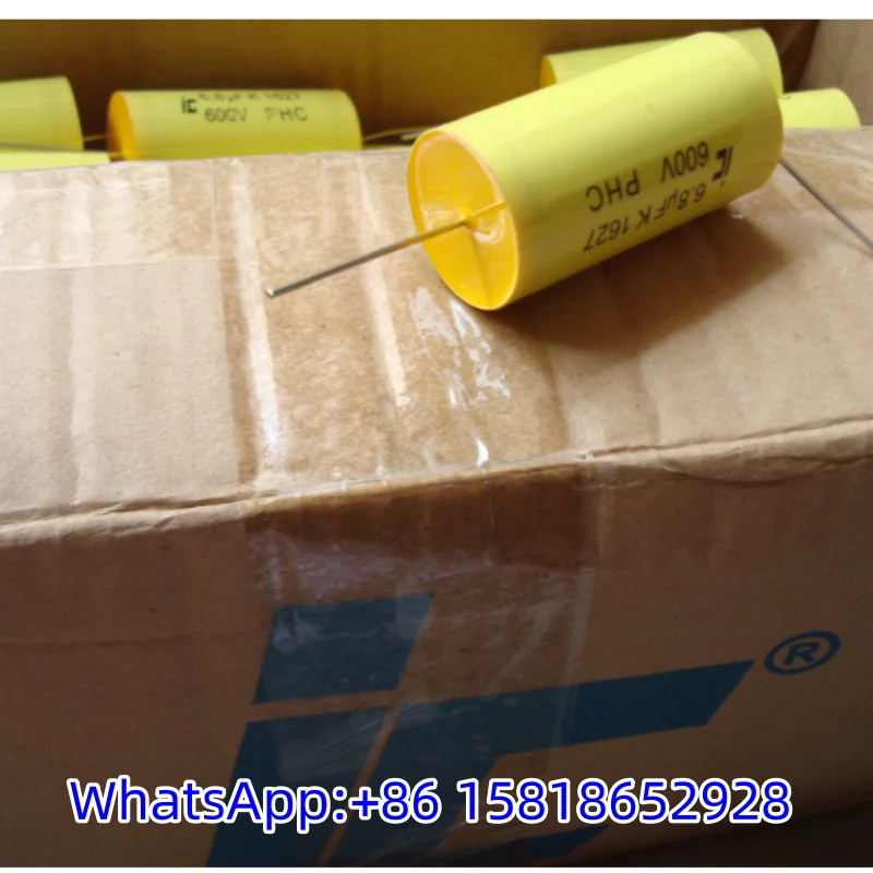 2pcs 600V 6.8UF Original Box Genuine iC PHC Audio Crossover Copper Pin Audio Variable Capacitor
