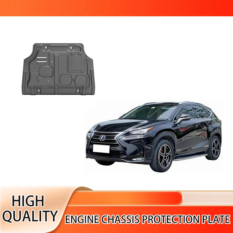 Automobile Engine Bottom Protection Panel Anti-Scratch Skid Plate Splash Mud Shield Fit for  Lexus NX300h 2015~2016